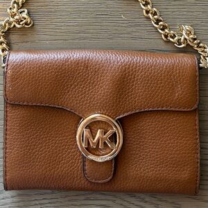 Michael Kors camel crossbody